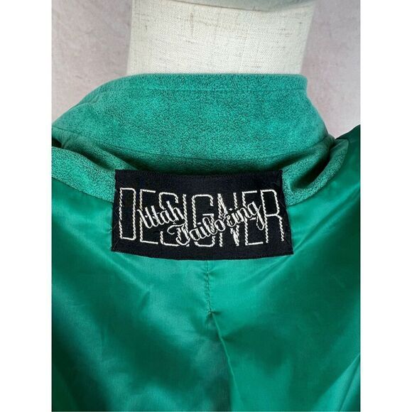 Vintage Designer Ultra Suede Overcoat 1970s 1980s - Picture 10 of 10